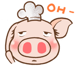 QQ Chirle Pig by Ellya(03) sticker #6471435