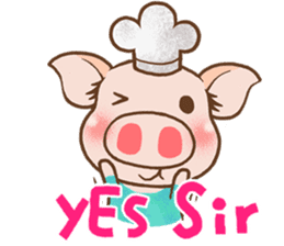 QQ Chirle Pig by Ellya(03) sticker #6471438