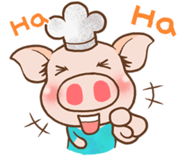 QQ Chirle Pig by Ellya(03) sticker #6471440
