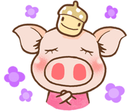 QQ Chirle Pig by Ellya(03) sticker #6471443