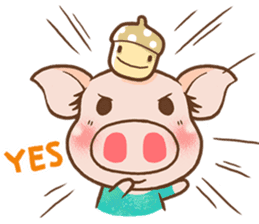 QQ Chirle Pig by Ellya(03) sticker #6471446