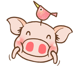 QQ Chirle Pig by Ellya(03) sticker #6471448