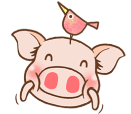 QQ Chirle Pig by Ellya(03) sticker #6471448