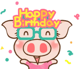 QQ Chirle Pig by Ellya(03) sticker #6471449