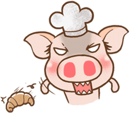 QQ Chirle Pig by Ellya(03) sticker #6471455