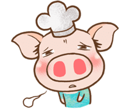 QQ Chirle Pig by Ellya(03) sticker #6471461