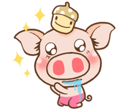 QQ Chirle Pig by Ellya(03) sticker #6471469