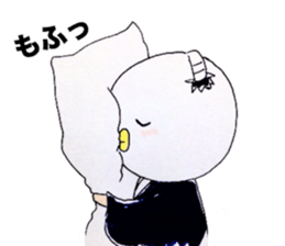 Piyosamurai and eggplant sticker #6471639