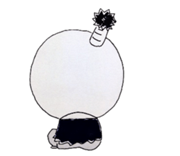 Piyosamurai and eggplant sticker #6471658