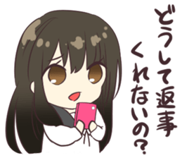 Girl of the high school student Ver.2 sticker #6472115