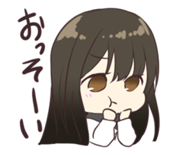 Girl of the high school student Ver.2 sticker #6472119