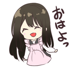 Girl of the high school student Ver.2 sticker #6472122