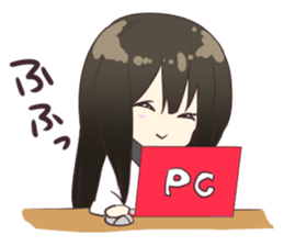 Girl of the high school student Ver.2 sticker #6472127