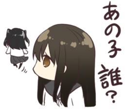 Girl of the high school student Ver.2 sticker #6472128