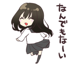 Girl of the high school student Ver.2 sticker #6472131