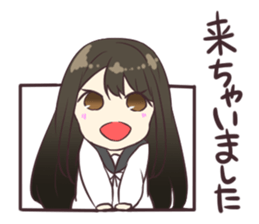 Girl of the high school student Ver.2 sticker #6472138