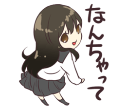 Girl of the high school student Ver.2 sticker #6472141