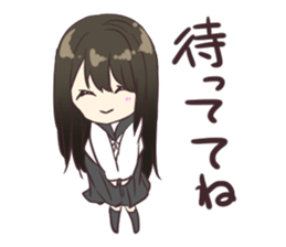 Girl of the high school student Ver.2 sticker #6472143