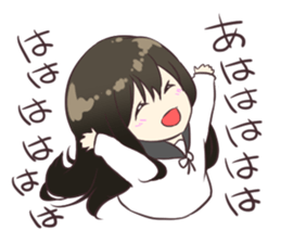 Girl of the high school student Ver.2 sticker #6472150