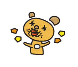 The mustache of the bear sticker #6472157