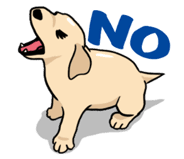 Puppies of Labrador Retriever sticker #6472273