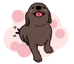 Puppies of Labrador Retriever sticker #6472280