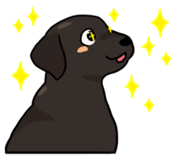 Puppies of Labrador Retriever sticker #6472281