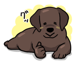 Puppies of Labrador Retriever sticker #6472283