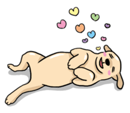 Puppies of Labrador Retriever sticker #6472285