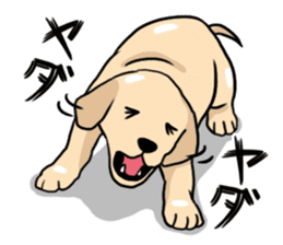 Puppies of Labrador Retriever sticker #6472293