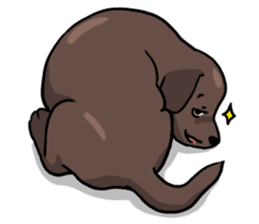 Puppies of Labrador Retriever sticker #6472297