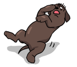 Puppies of Labrador Retriever sticker #6472300