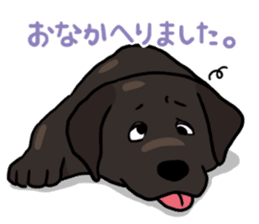 Puppies of Labrador Retriever sticker #6472304