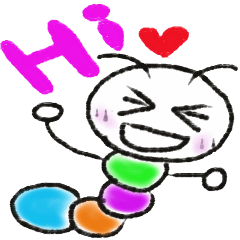 Daily life of a green caterpillar 2