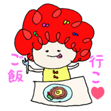 angel mary sticker #6473458