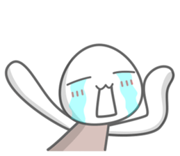 Egg white sticker sticker #6473769