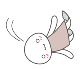 Egg white sticker sticker #6473775