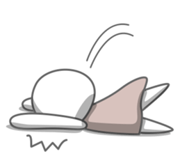 Egg white sticker sticker #6473782