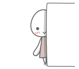 Egg white sticker sticker #6473784