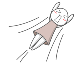 Egg white sticker sticker #6473785