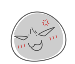 Egg white sticker sticker #6473790