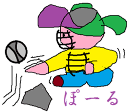 Base-Ball Baby sticker #6473837
