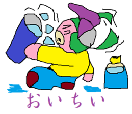 Base-Ball Baby sticker #6473857