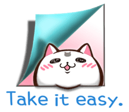 Chiratto Nyanzu (English version) sticker #6474486