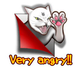 Chiratto Nyanzu (English version) sticker #6474491