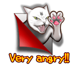 Chiratto Nyanzu (English version) sticker #6474491