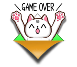 Chiratto Nyanzu (English version) sticker #6474494