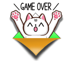 Chiratto Nyanzu (English version) sticker #6474494