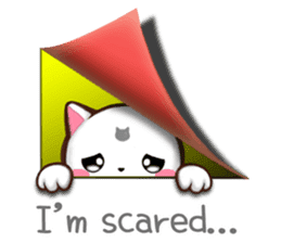 Chiratto Nyanzu (English version) sticker #6474495