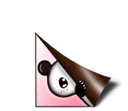 Chiratto Nyanzu (English version) sticker #6474503